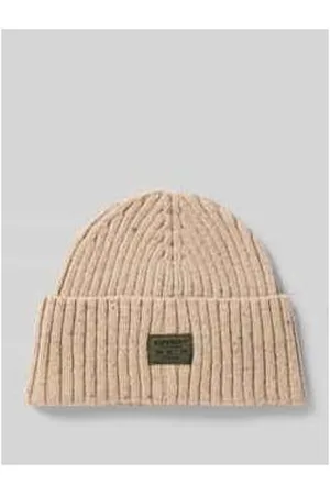 Superdry Beanie in Ripp-Optik