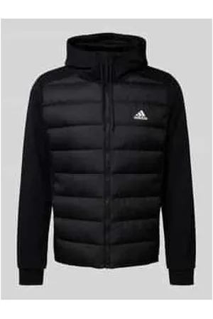 adidas Steppjacke mit Label-Print