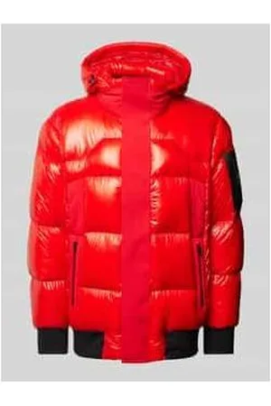 HUGO BOSS Daunenjacke mit Reißverschlusstaschen Modell 