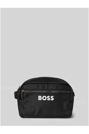 HUGO BOSS Kulturtasche mit Label-Print Modell 