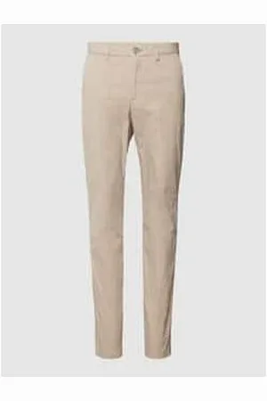 Profuomo Chino in unifarbenem Design