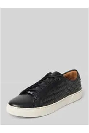 HUGO BOSS Ledersneaker in Flecht-Optik Modell 