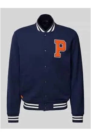 Ralph Lauren College-Jacke mit Druckknopfleiste