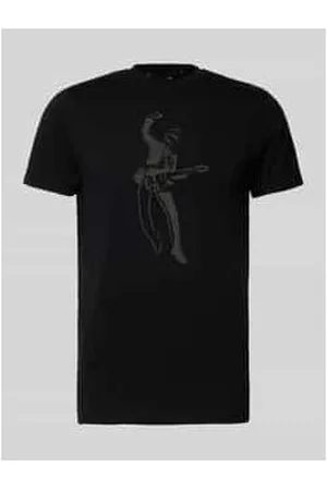 Karl Lagerfeld T-Shirt mit Strasssteinbesatz
