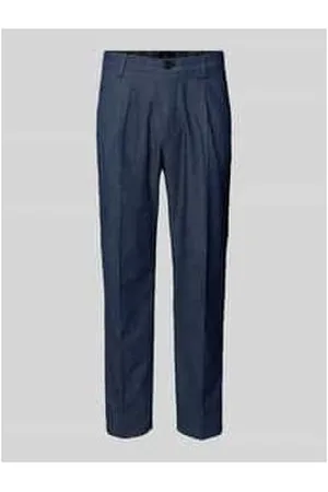 JOOP! Loose Fit Bundfaltenhose mit Gesäßtaschen Modell 