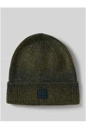 G-Star Beanie mit Label-Patch und Woll-Anteil Modell 