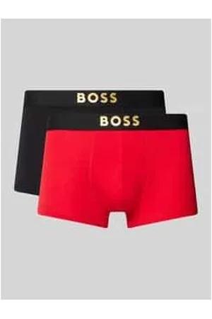 HUGO BOSS Trunks mit Label-Print im 2er-Pack