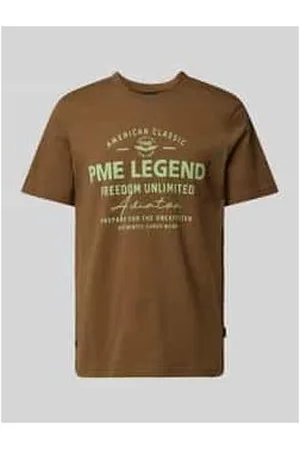PME Legend™ T-Shirt mit Label-Print