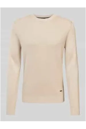 JOOP! Strickpullover mit Label-Detail Modell 