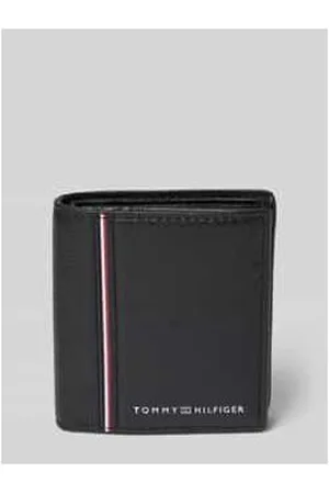 Tommy Hilfiger Lederportemonnaie mit Label-Print