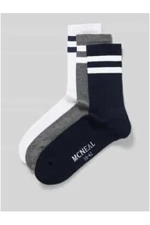 McNeal Socken mit elastischem Rippenbündchen im 3er-Pack