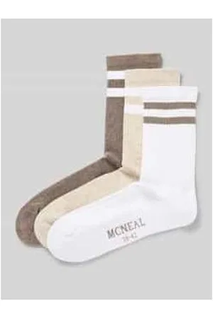McNeal Socken mit elastischem Rippenbündchen im 3er-Pack