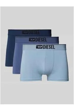 Diesel Trunks mit elastischem Logo-Bund im 3er-Pack
