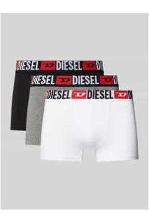 Diesel Trunks mit elastischem Logo-Bund im 3er-Pack