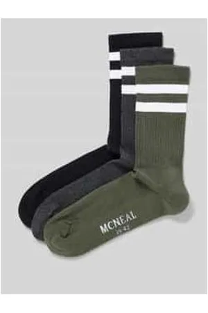 McNeal Socken mit elastischem Rippenbündchen im 3er-Pack