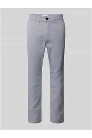 SELECTED Slim Fit Stoffhose mit französischen Eingrifftaschen
