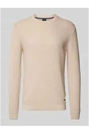 JOOP! Strickpullover mit Rundhalsausschnitt Modell 