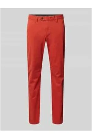 Christian Berg Regular Fit Chino mit Gürtelschlaufen