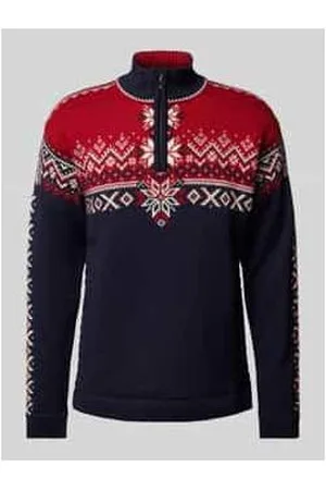 Dale of Norway Wollpullover mit Troyer-Kragen