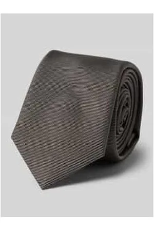 HUGO BOSS Krawatte aus Seiden-Mix mit Strukturmuster