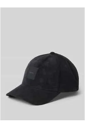 Calvin Klein Basecap aus Cord mit Label-Patch