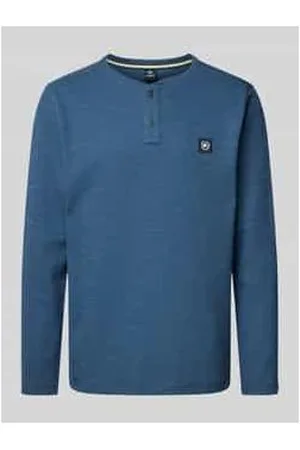 Lerros Longsleeve mit Knopfleiste Modell 