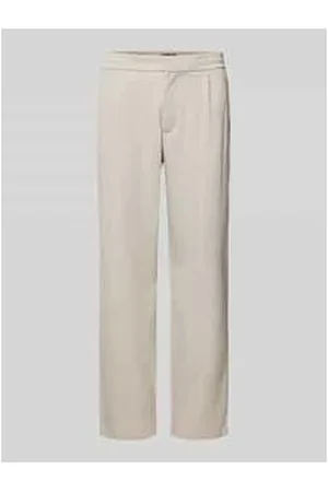 McNeal Stoffhose mit Haken- und Reißverschluss