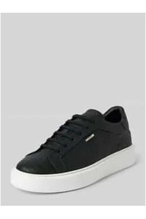 Antony Morato Sneaker aus Leder mit Label-Detail Modell 