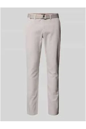 McNeal Slim Fit Chino mit Strukturmuster