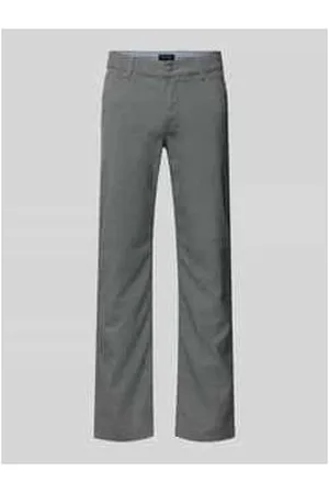 Christian Berg Straight Leg Hose im 5-Pocket-Design