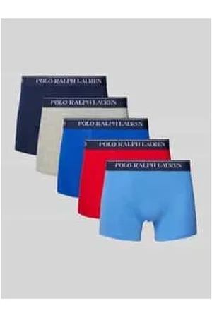 Ralph Lauren Trunks mit elastischem Label-Bund im 5er-Pack