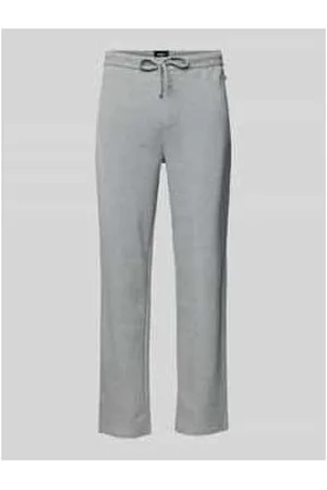 HUGO BOSS Straight Leg Sweatpants mit Strukturmuster