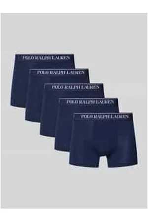 Ralph Lauren Trunks mit elastischem Label-Bund im 5er-Pack