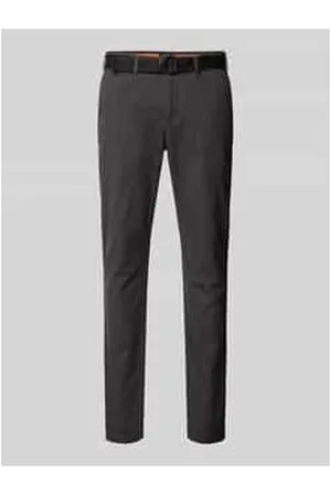 McNeal Slim Fit Chino mit Strukturmuster