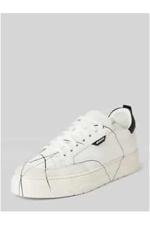 Antony Morato Sneaker aus Leder mit Label-Detail Modell 