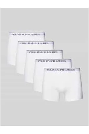Ralph Lauren Trunks mit elastischem Label-Bund im 5er-Pack