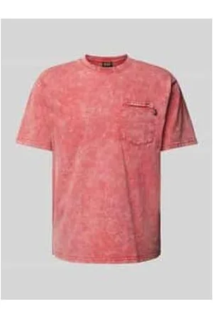 Scotch&Soda T-Shirt mit geripptem Rundhalsausschnitt