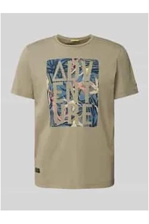 Camel Active T-Shirt mit Statement-Motiv-Print