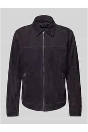 JOOP! Regular Fit Wildlederjacke mit Reißverschlusstaschen Modell 