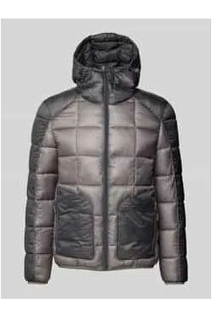 Review Steppjacke mit Kapuze