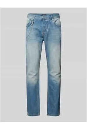 Antony Morato Cropped Slim Fit Jeans mit Ketten-Detail