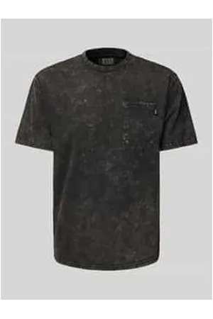 Scotch&Soda T-Shirt mit geripptem Rundhalsausschnitt