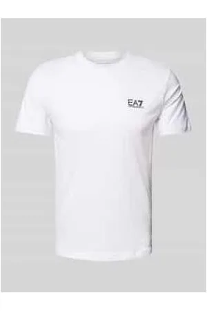 EA7 T-Shirt aus reiner Baumwolle Modell 