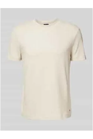 JOOP! T-Shirt mit geripptem Rundhalsausschnitt Modell 