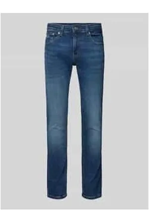 Tommy Hilfiger Slim Fit jeans mit Label-Stitching