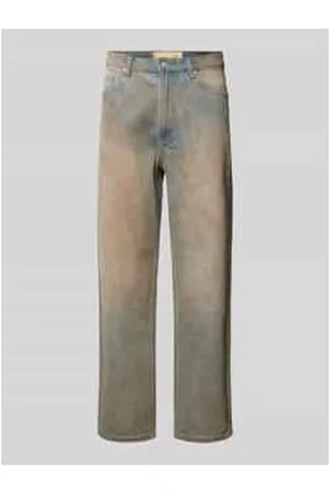 Review Baggy Fit Jeans im 5-Pocket-Design mit Viskose-Anteil