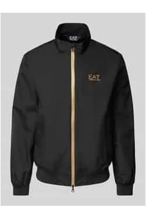 EA7 Jacke mit Label-Print