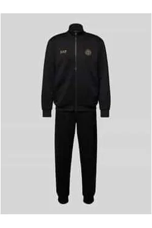 EA7 Sweatpants mit Label-Print Modell 