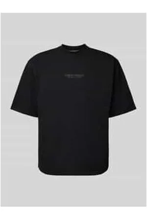 Carlo Colucci Oversized T-Shirt mit Label-Print