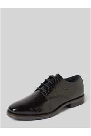 Bugatti Schnürschuhe mit Label-Detail